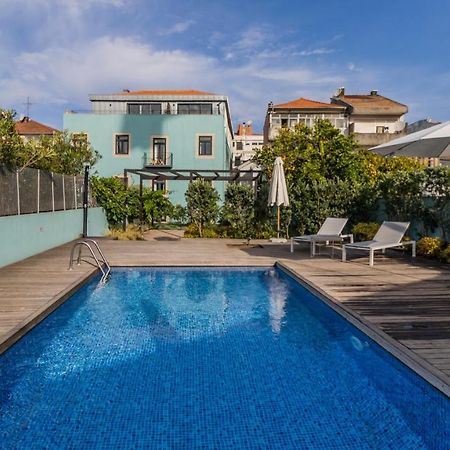 Central Studio W/ Pool, Ac & Patio By Lovelystay OOporto Exteriör bild