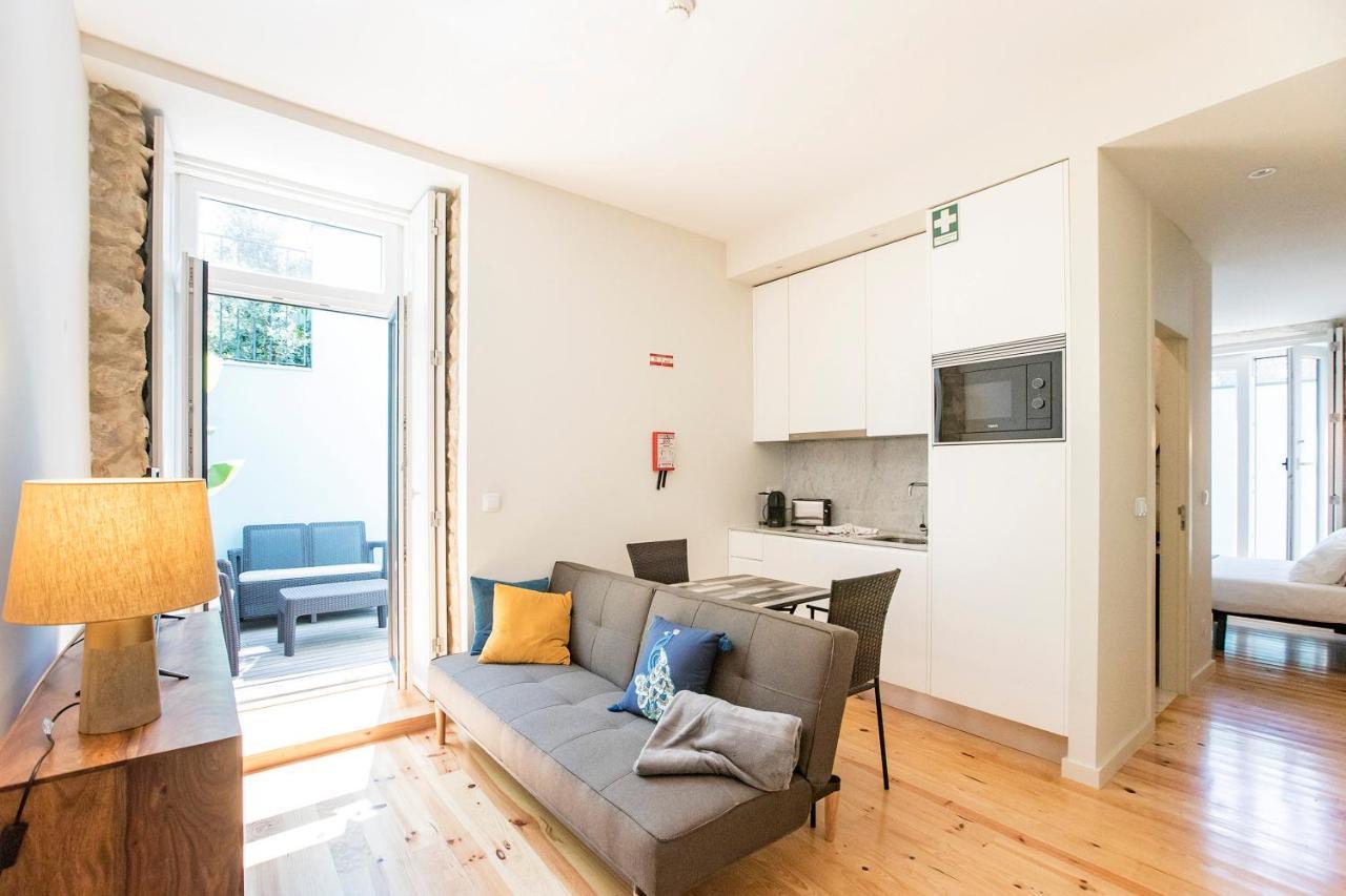 Central Studio W/ Pool, Ac & Patio By Lovelystay OOporto Exteriör bild